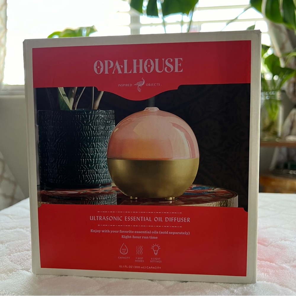 Opal House Ultrasonic Essential Oil Diffuser